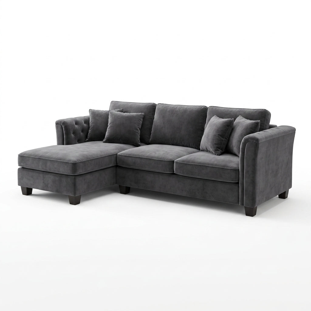 𝐝𝐡𝐲𝐠𝐛𝐝™ LuxeComfort 3-Piece Sectional Sofa Set